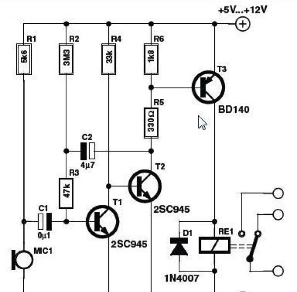 Acoustic switch made easy