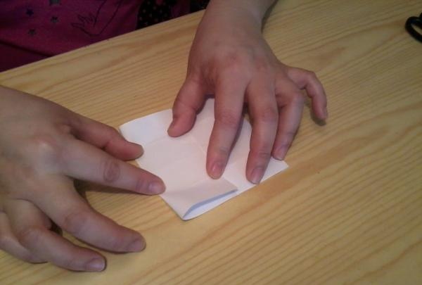 How to make a transforming cube out of paper with your own hands