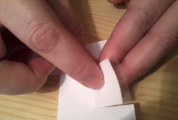 How to make a transforming cube out of paper with your own hands