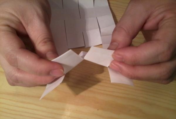 How to make a transforming cube out of paper with your own hands