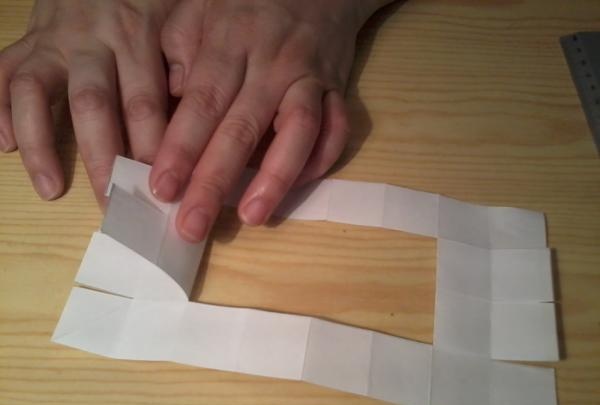 How to make a transforming cube out of paper with your own hands