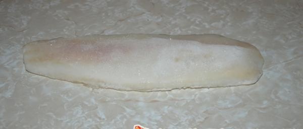 Frozen pollock fillet