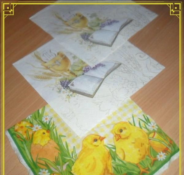 Easter napkin