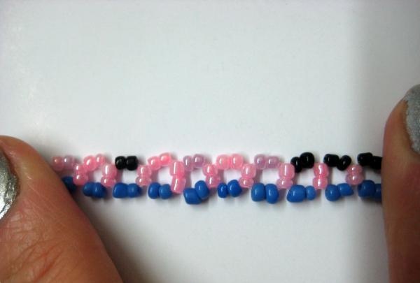 Personalized beaded bracelet