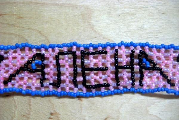 Personalized beaded bracelet