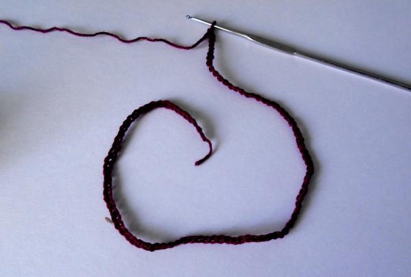 crochet 100 chain stitches