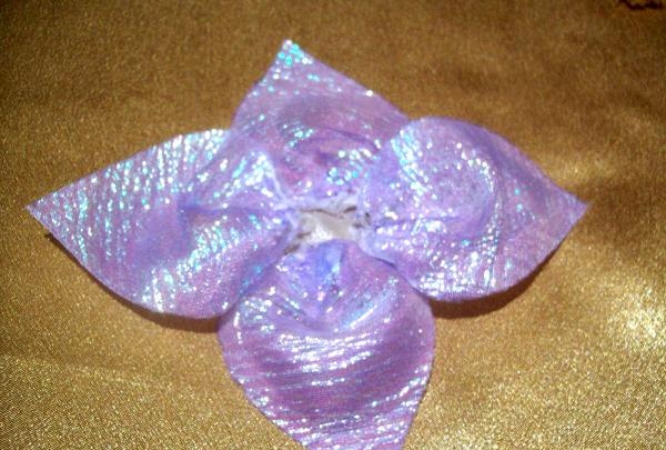 organza hair clip