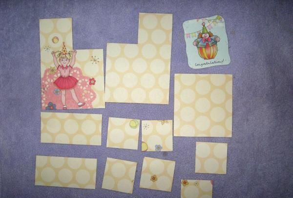 Children's folding card