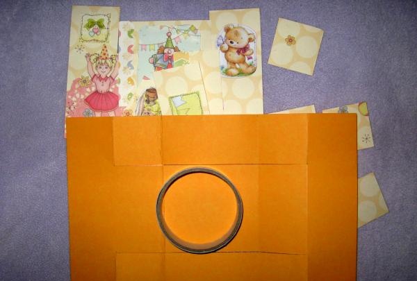 Children's folding card