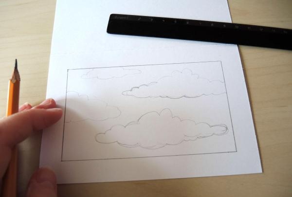 draw clouds