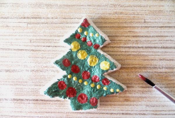 salt dough Christmas tree