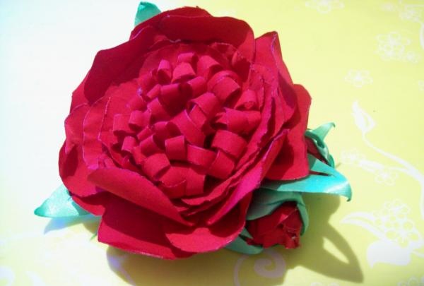 peony hair clips