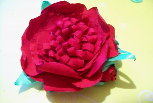 peony hair clips