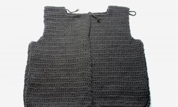 crochet baby jacket