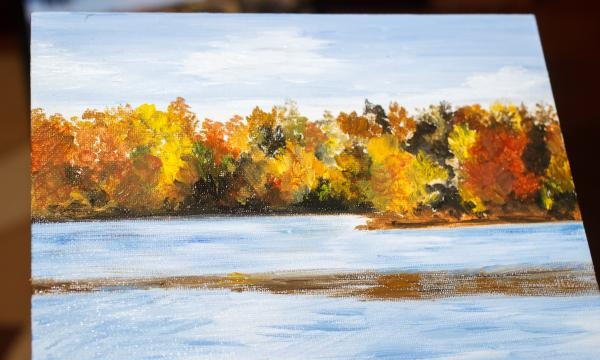 Oil painting Breath of Autumn