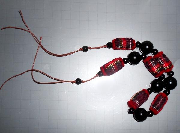 Fabric beads