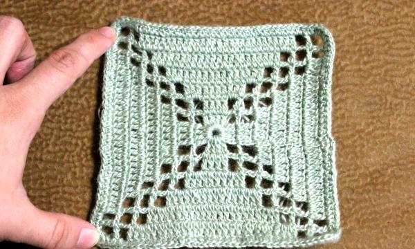 Crochet pot holder