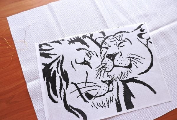 Pair of lions