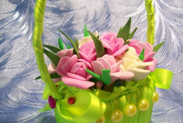 ribbon basket