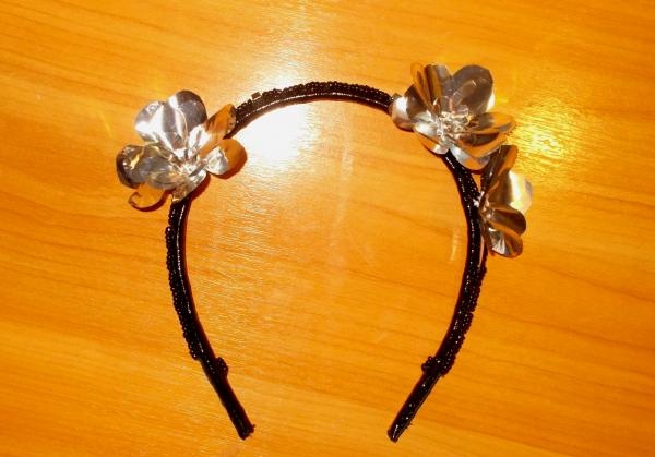 Headband from an old belt