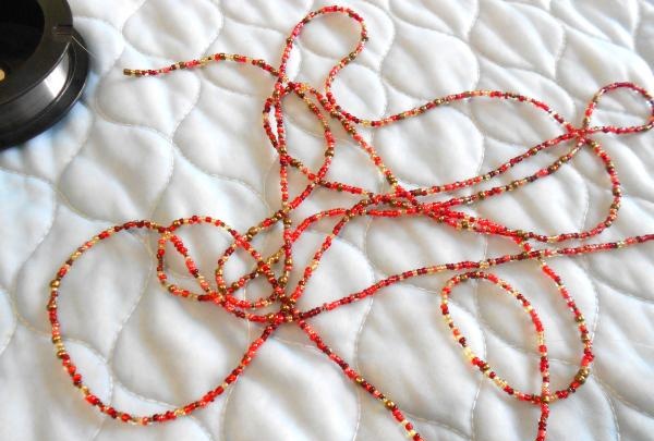 Beaded necklace