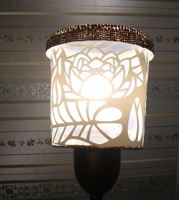 How to make a lampshade with your own hands