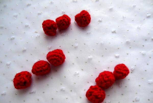 Decorative crochet flowers