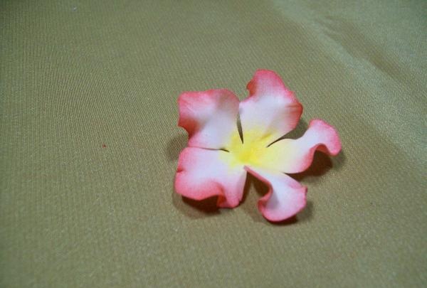 headband with flowers made of foamiran