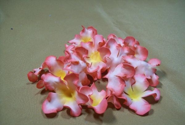 headband with flowers made of foamiran