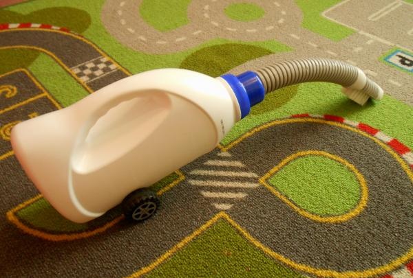 How to make a children's vacuum cleaner for games