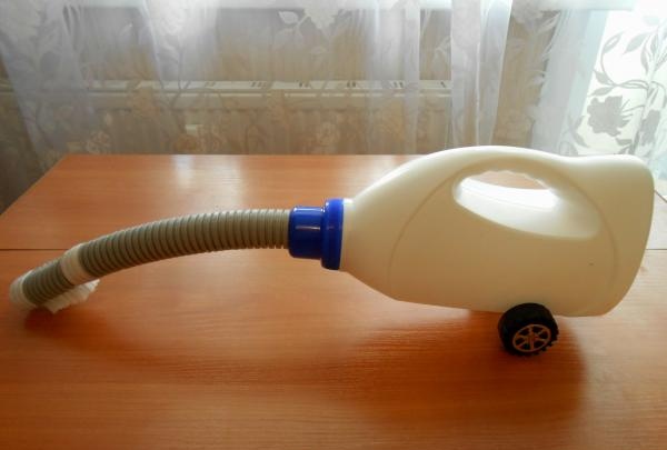 How to make a children's vacuum cleaner for games