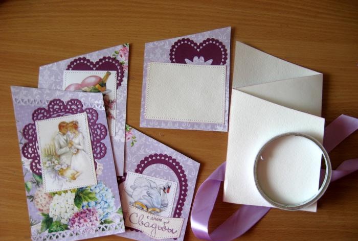 Fold out purple card