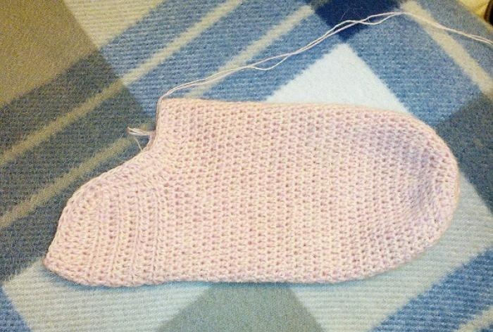 Crochet socks