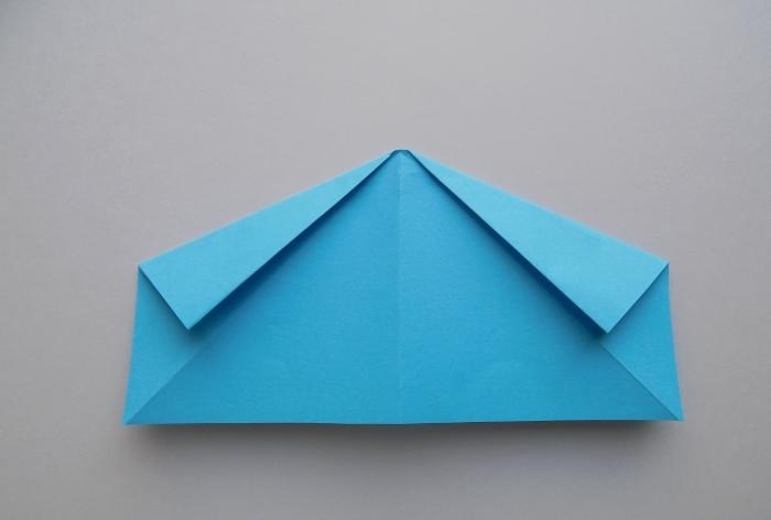 Blue paper Christmas tree