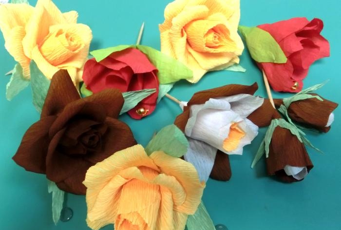 paper flower decoration