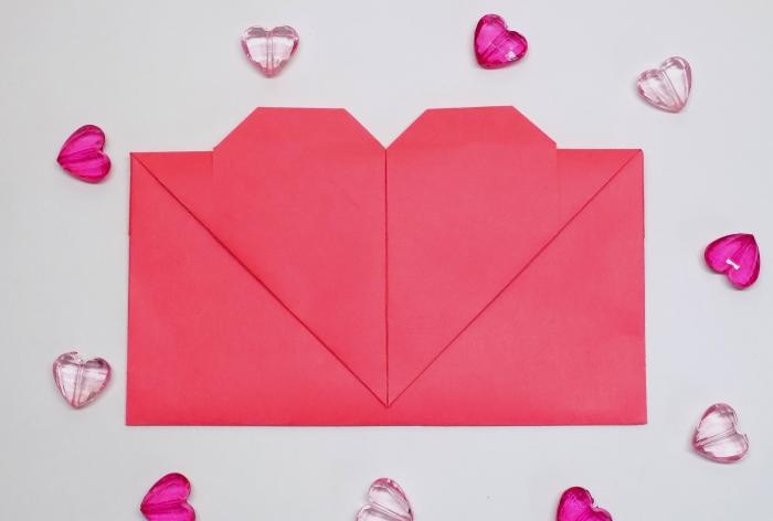 Envelope with a heart