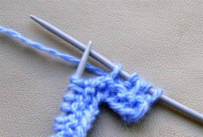 How to knit an e-book case