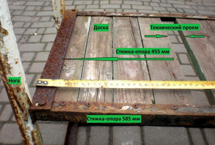 Making a barbecue without welding