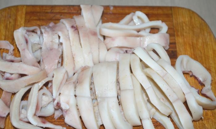 How to clean and cook squid