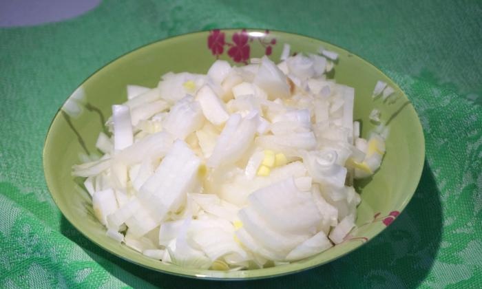 Stewed potatoes with pork ribs