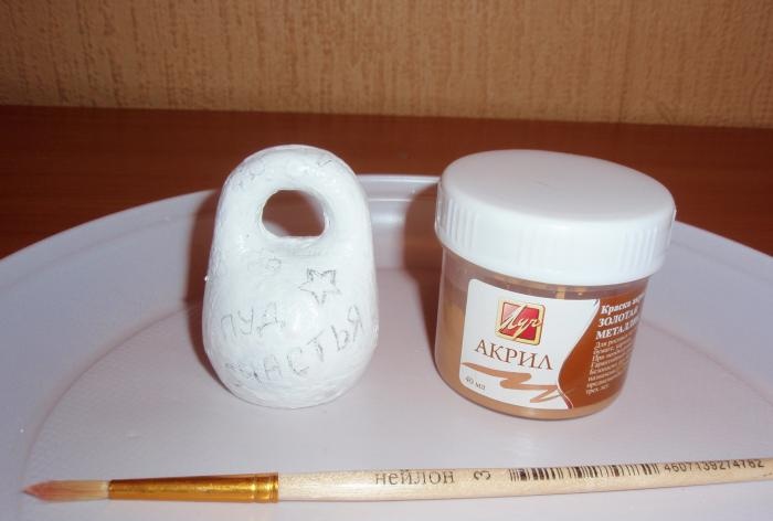 Painting kettlebells as a souvenir