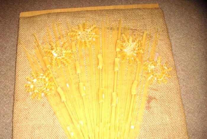 Pasta painting