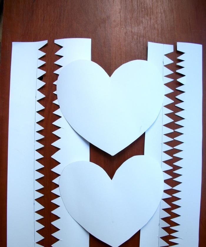 DIY heart-shaped box