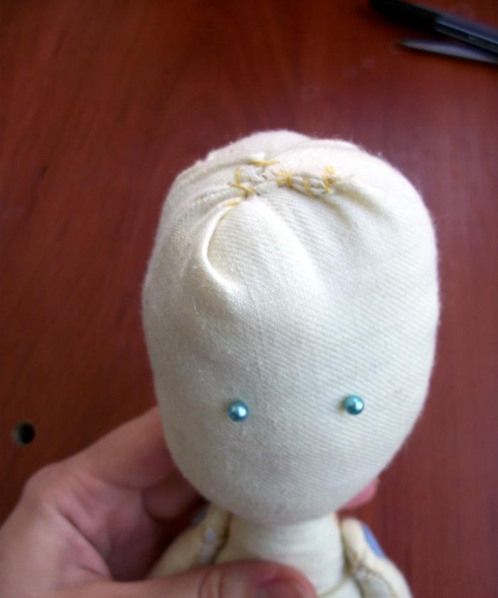 DIY textile doll