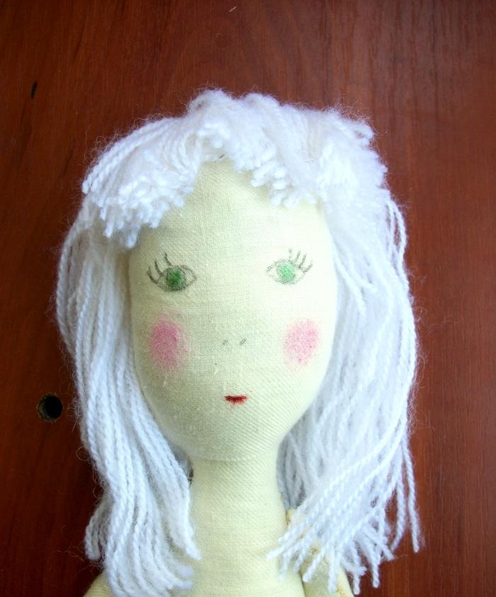 DIY textile doll