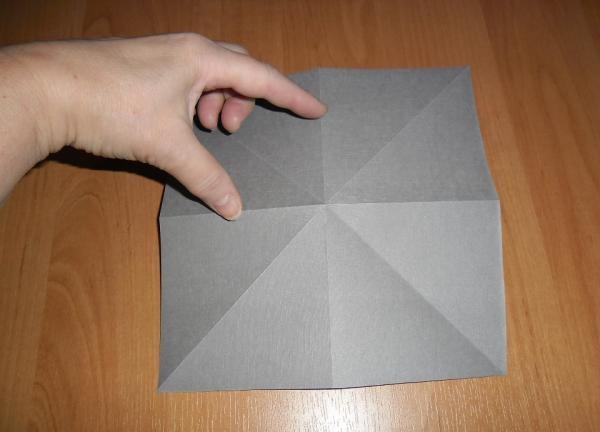 fold in half twice