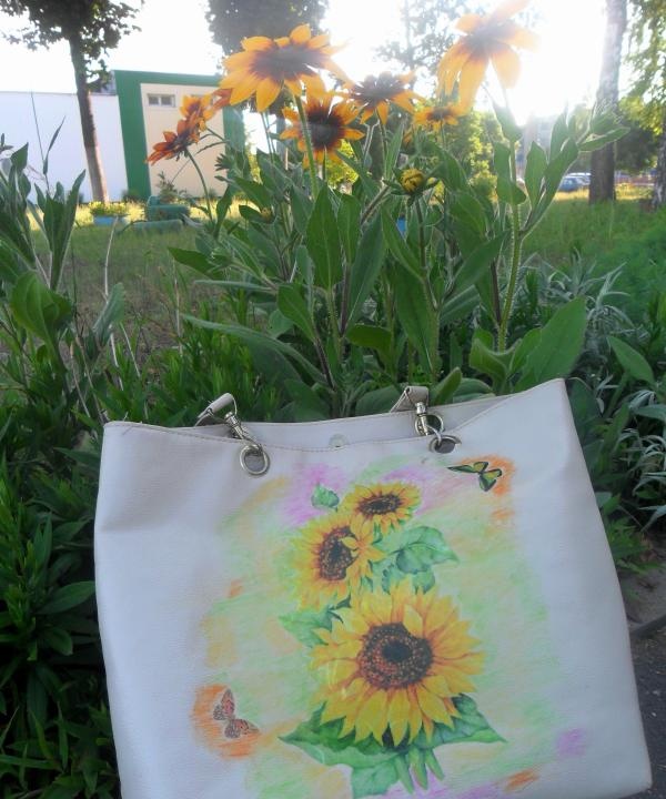 Sunny bag for the summer season