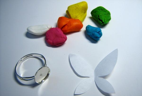 ring with butterfly