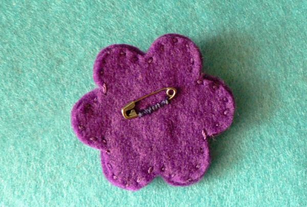 sew on a pin