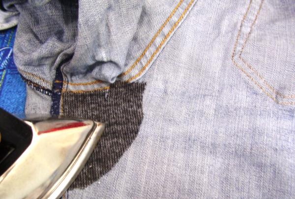 mending jeans at home